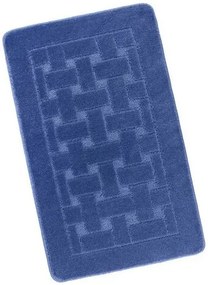Bellatex Bany Fürdőszoba szőnyeg téglalap kék, 60 x 100 cm