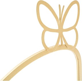 Aranyszínű éjjeliszekrény Butterfly – Mauro Ferretti