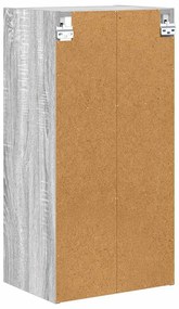 Függő szekrény Riga Szürke Sonoma 40 x 29,5 x 80 cm Faanyag