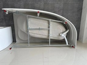 Aszimmetrikus || kád váz jobb 150x100 cm