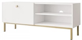 TV szekrény Probazzo 1KW (fehér + arany) . 1106252