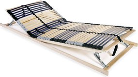 vidaXL 7 zónás 42 léces ágyrács 80 x 200 cm