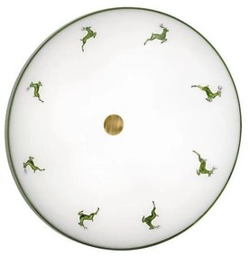 Kolarz 731.U14.4.100-Mennyezeti lámpa NONNA 4xE27/60W/230V pr.54 cm zöld/réz