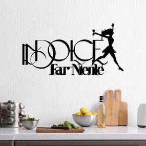 Dolce fém fali dekoráció, 60×31 cm