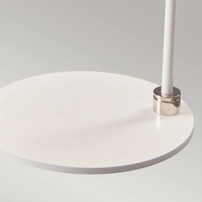 Elstead modern asztali lámpa balance fehér festett nikkelfény elsbalance-tl-wpn