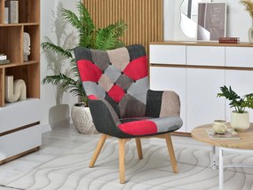 Fotel Nutri (patchwork + fekete). 1110348