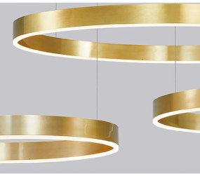 Nova Luce 1 ágú függeszték, arany, 3000K melegfehér, beépített LED, 1x40W, 2800 lm, 9190640