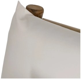 Fehér fotel Bamboo – Ixia