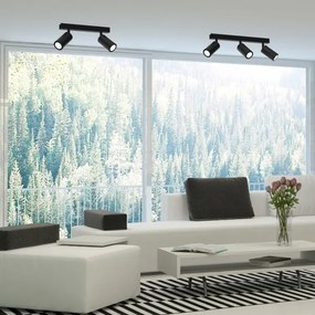 Spotlámpa HUDSON 3xGU10/8W/230V fekete