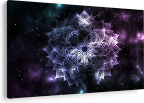 Kép - Lótusz mandala az űrben (90x60 cm)