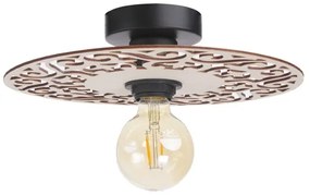 Felületre szerelhető csillár FALCO 1xE27/60W/230V átm. 30 cm bézs