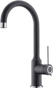 Classy Metalac T03808 Mosogató Csaptelep - Szemcsés Fekete