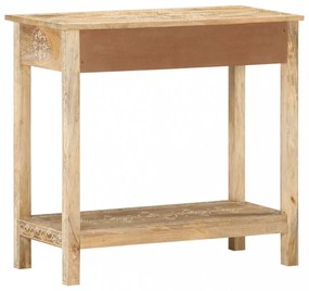 tömör mangófa tálalóasztal 80 x 35 x 74 cm