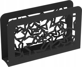 Fém szalvétatartó Csillagok dombornyomott széles Egyedi Forma