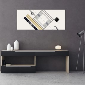 Kép - Geometriai formák N⁰6 (120x50 cm)