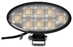 LED Autós spotlámpa BLACK LED/160W/10-30V IP69 5700K ovális
