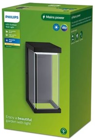 Philips - LED Kültéri fali lámpa KYRIE LED/12W/230V IP44