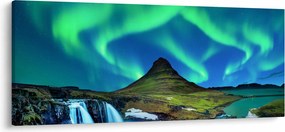 Kép - Kirkjufell, Izland (120x50 cm)