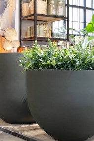 Pottery Pots Jumbo Mila virágcserép, fenyőzöld színű, több méretben - PotteryPots méret: S - ø 78 cm | m. 59,5 cm