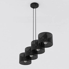 Emibig modern függeszték lux fekete emi1670/4