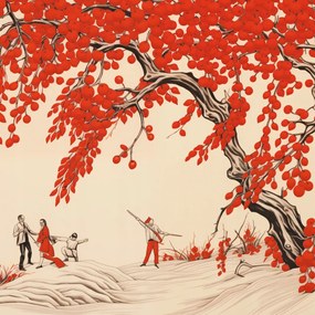 Poszter 70x70cm Az élet egyszerűségének szépsége