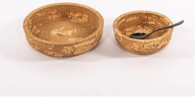 Natúr színű parafa tálka 112,5 ml Querco – ZicZac