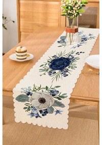 Asztali futó 40x130 cm Blue Rose – Minimalist Cushion Covers