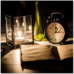 Poszterek 140x140 Olvasás gyertya mellett