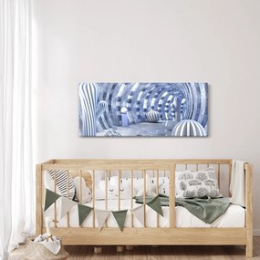 Kép - 3D absztrakció (120x50 cm)