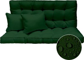 Hintapárna Kerti pad párna Vízálló zöld 150x50