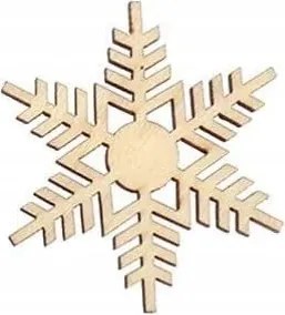 Karácsonyi Dekoráció Öko Csillag Fa 5cm