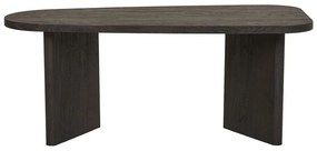 Sötétbarna dohányzóasztal 50x100 cm Melo – House Nordic