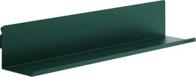 Függeszthető fém polc, üvegzöld, 700 mm: JOANNE Modern