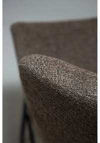 Barna kárpitozott bárszék (ülésmagasság 67,5 cm) Glam – DAN-FORM Denmark
