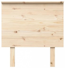 tömör fenyőfa ágyfejtámla 79 x 6 x 82,5 cm