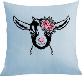 Párna+párnahuzat nyomott mintás Aranyos kis bárány