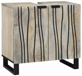 Fürdőszoba bútor szett fiókkal 4 pcs Dió barna 38 x 33 x 160 cm
