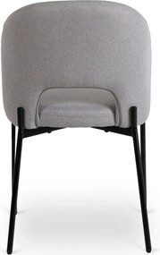 Krzesło BROS Szare/Czarne