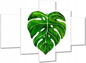 Vászonkép 100x70 Modern levél motívum