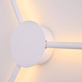 Brilagi - LED Fali lámpa LUGO TRE LED/14W/230V fehér