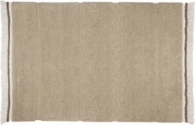Lorena Canals Steppe Beige gyapjú szőnyeg 120x170 cm nappaliba és hálószobába