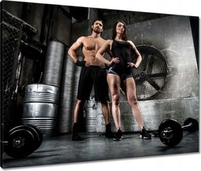 Vászonkép 80x60 Sportos fiatalember