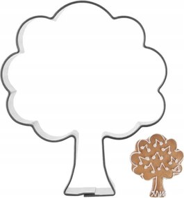 Keksz Lyukasztó Acél Fa Mézeskalács Forma Kivágó