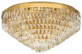 Eglo 39459 - Mennyezeti lámpa VALPARAISO 16xE14/40W/230V arany