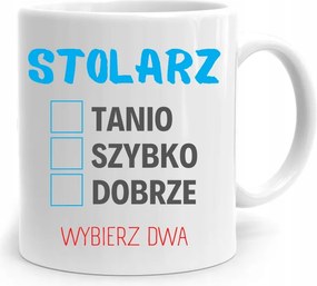 Ajándék Bögre Asztalosnak Asztalos Válasszon Kettőt fényképes nyomtatással