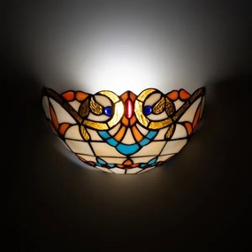 Brilagi - Tiffany-ólomüveg falilámpa MIRABELLA 1xE14/40W/230V
