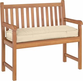 vidaXL Párna Bézs 110 x 40 x 8 cm Oxford Szövet