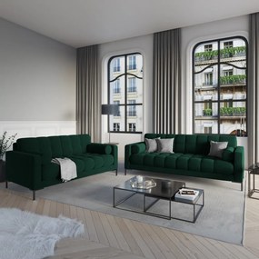 Bali sötétzöld bársony kanapé - Cosmopolitan Design