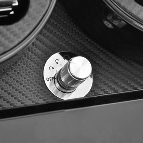 Klarstein CA3PM forgó óraállvány 6 óra számára, karbonkülső