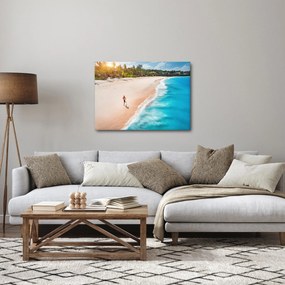 Kép - Strandfutás (70x50 cm)